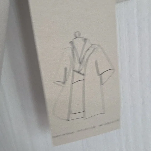 Yantar Ivory Suede Coat S - Picture 6 of 7